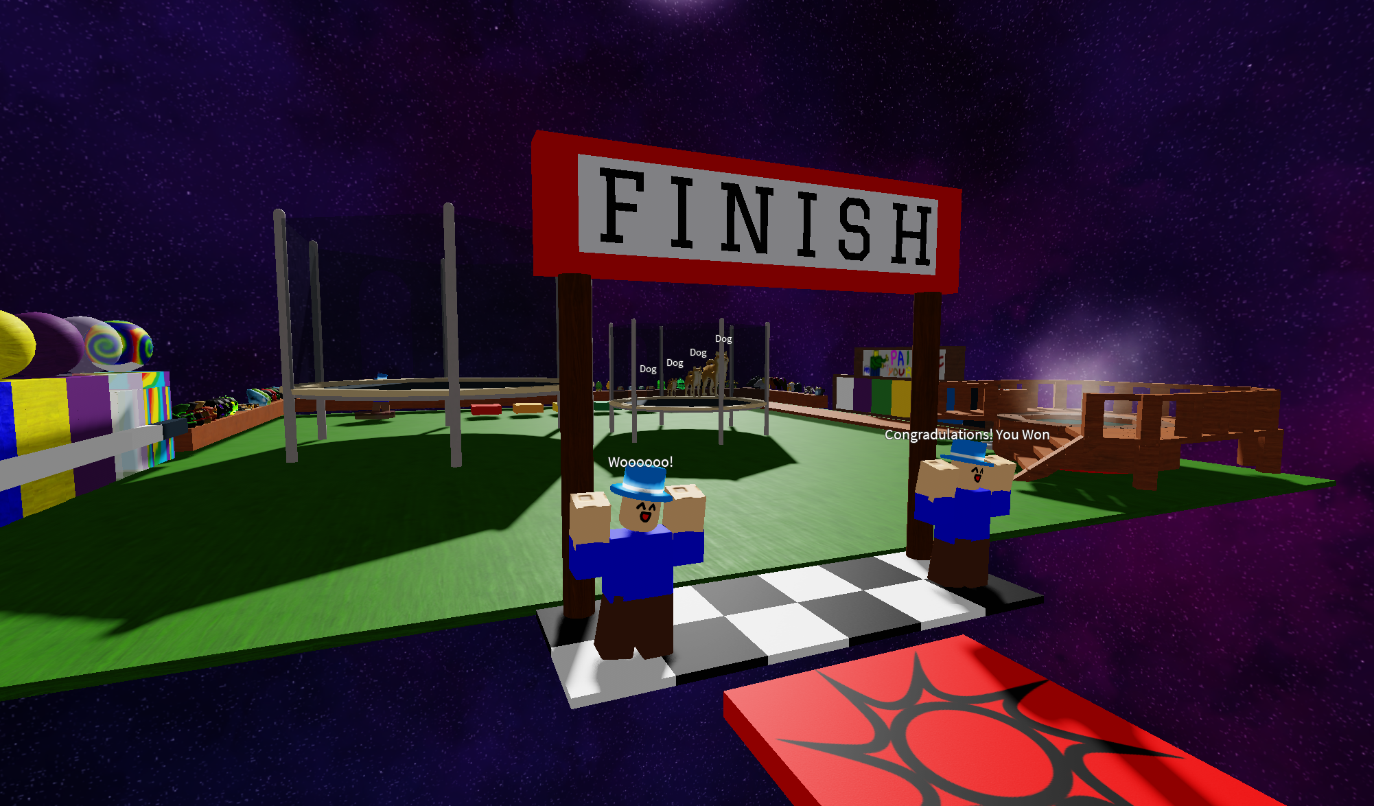 Приклад фінішу